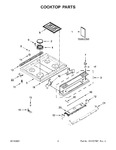 Diagram for 02 - Cooktop Parts