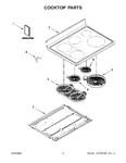 Diagram for 02 - Cooktop Parts