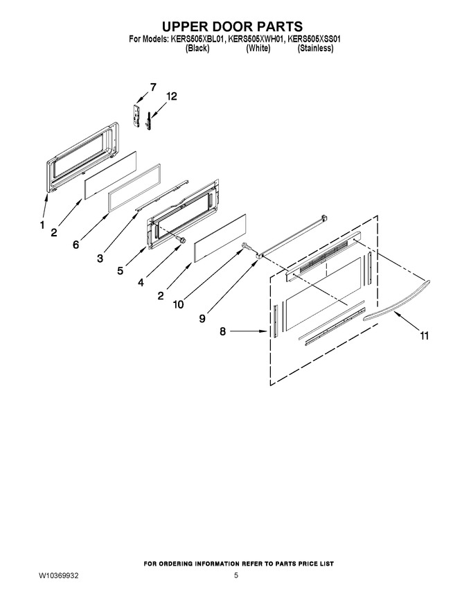 Diagram for KERS505XSS01