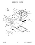 Diagram for 02 - Cooktop Parts