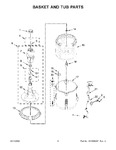 Diagram for 04 - Basket And Tub Parts