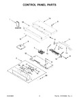 Diagram for 02 - Control Panel Parts