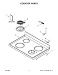 Diagram for 02 - Cooktop Parts