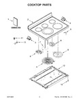 Diagram for 02 - Cooktop Parts