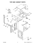 Diagram for 02 - Top And Cabinet Parts