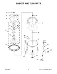 Diagram for 04 - Basket And Tub Parts