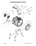 Diagram for 06 - Tub And Basket Parts