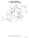 Diagram for 03 - Oven Door Parts