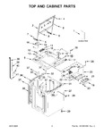 Diagram for 02 - Top And Cabinet Parts