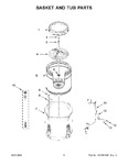 Diagram for 04 - Basket And Tub Parts