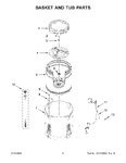 Diagram for 04 - Basket And Tub Parts