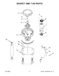 Diagram for 04 - Basket And Tub Parts