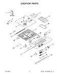 Diagram for 02 - Cooktop Parts