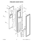 Diagram for 10 - Freezer Door Parts