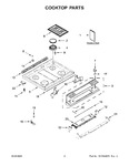 Diagram for 02 - Cooktop Parts