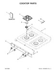 Diagram for 02 - Cooktop Parts