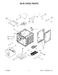 Diagram for 05 - 30-in Oven Parts