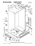 Diagram for 01 - Cabinet Parts