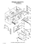 Diagram for 05 - Freezer Liner Parts