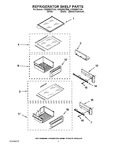 Diagram for 07 - Refrigerator Shelf Parts