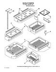 Diagram for 06 - Shelf Parts