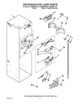 Diagram for 04 - Refrigerator Liner Parts