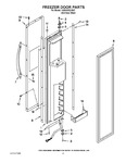 Diagram for 11 - Freezer Door Parts