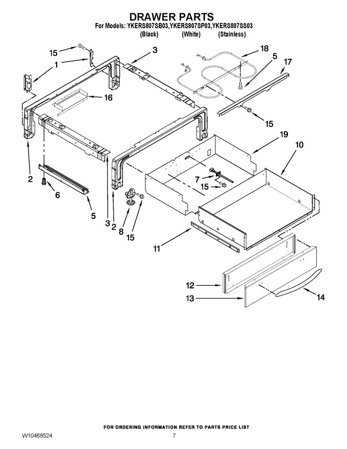 Diagram for YKERS807SB03