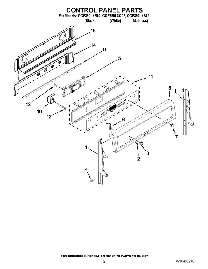 Diagram for GGE390LXQ02