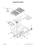 Diagram for 02 - Cooktop Parts