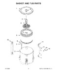 Diagram for 04 - Basket And Tub Parts