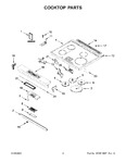 Diagram for 02 - Cooktop Parts