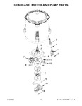 Diagram for 05 - Gearcase, Motor And Pump Parts