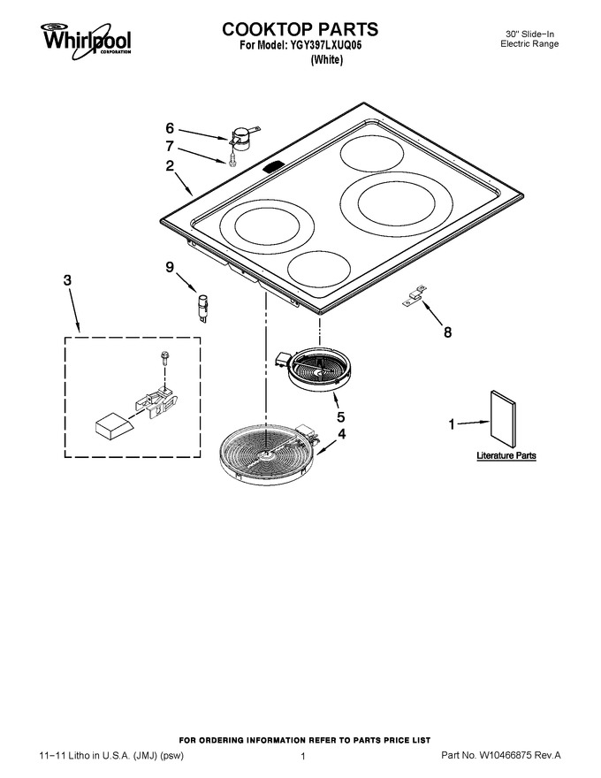 Diagram for YGY397LXUQ05