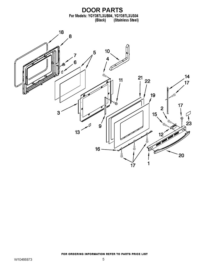 Diagram for YGY397LXUS04