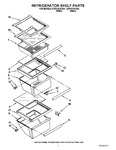 Diagram for 03 - Refrigerator Shelf Parts