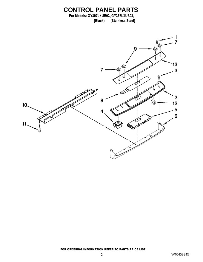 Diagram for GY397LXUB03