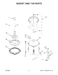 Diagram for 04 - Basket And Tub Parts