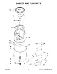 Diagram for 04 - Basket And Tub Parts