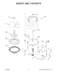 Diagram for 04 - Basket And Tub Parts