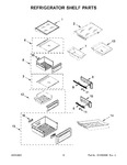 Diagram for 07 - Refrigerator Shelf Parts