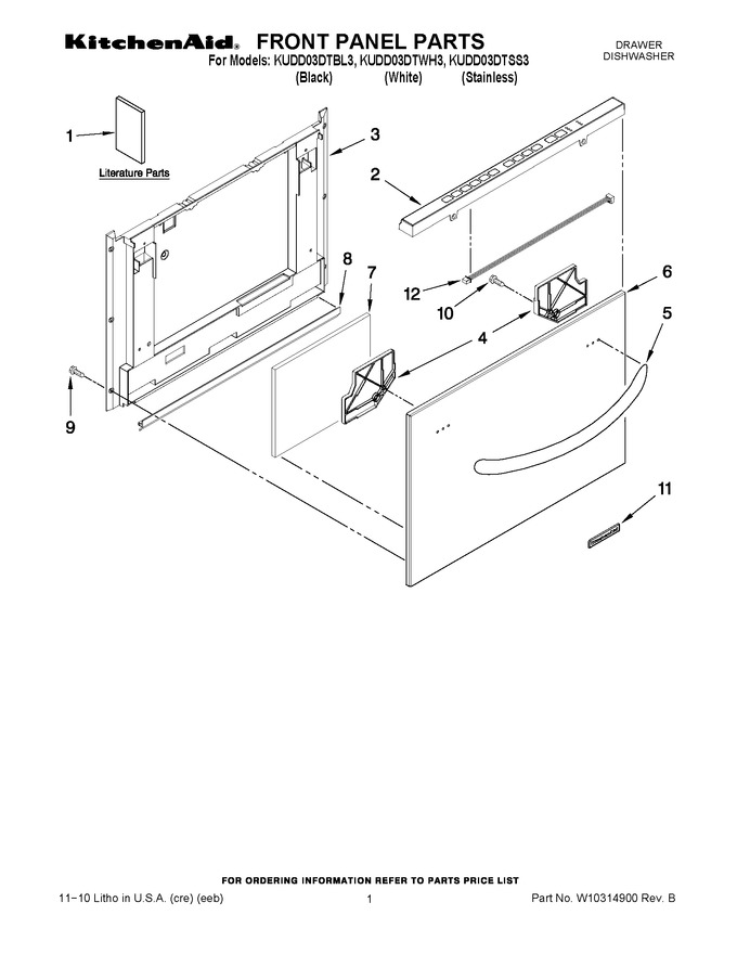 Diagram for KUDD03DTWH3