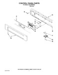 Diagram for 02 - Control Panel Parts