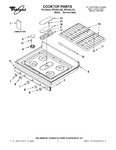 Diagram for 01 - Cooktop Parts