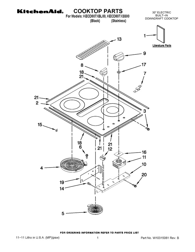 Diagram for KECD807XBL00