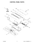 Diagram for 02 - Control Panel Parts