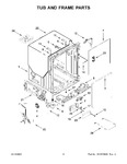 Diagram for 04 - Tub And Frame Parts