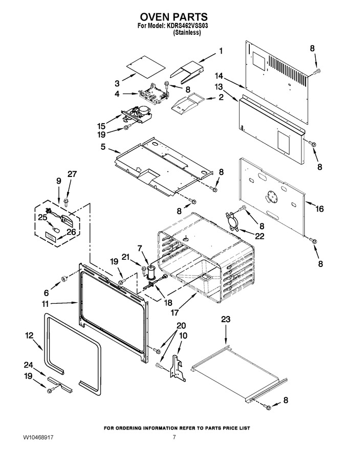 Diagram for KDRS462VSS03