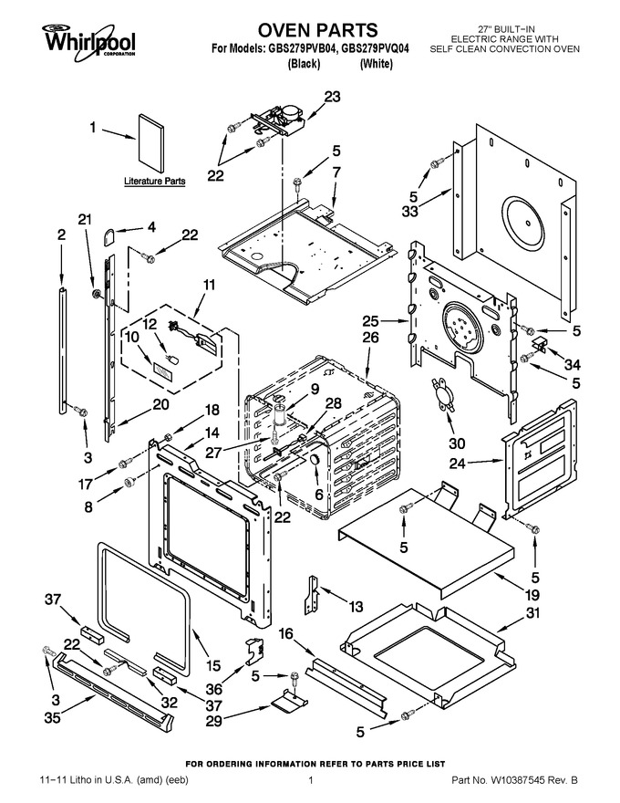 Diagram for GBS279PVQ04