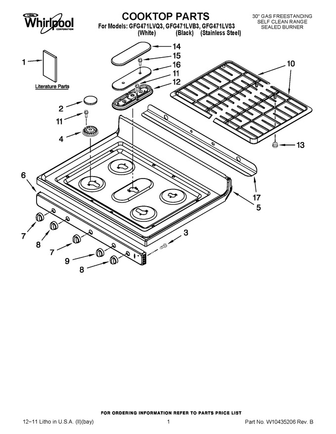 Diagram for GFG471LVS3